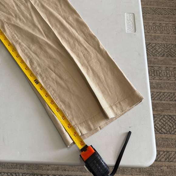 NYDJ Stretch Linen Khaki Trouser Pants MAKB2219 Womens size 14 - Picture 10 of 10